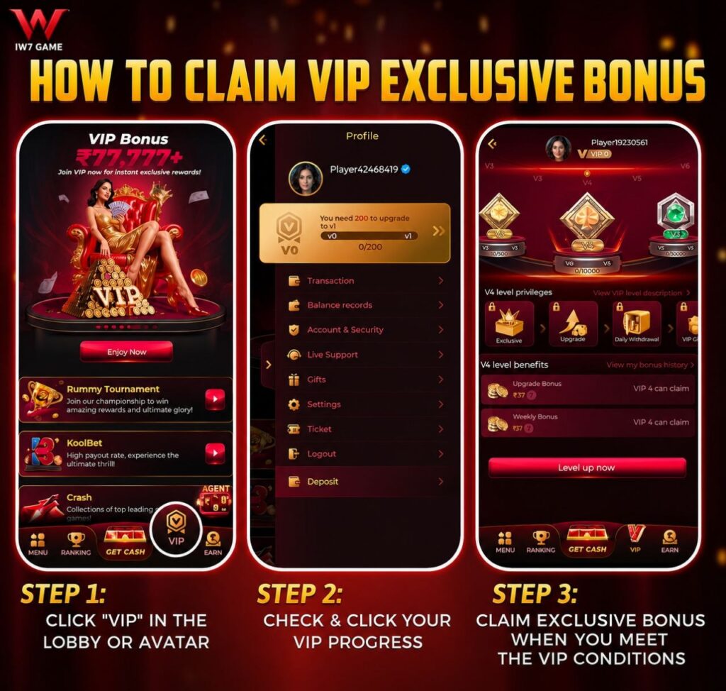 IW7 App homepage with modern design and mobile-friendly layout