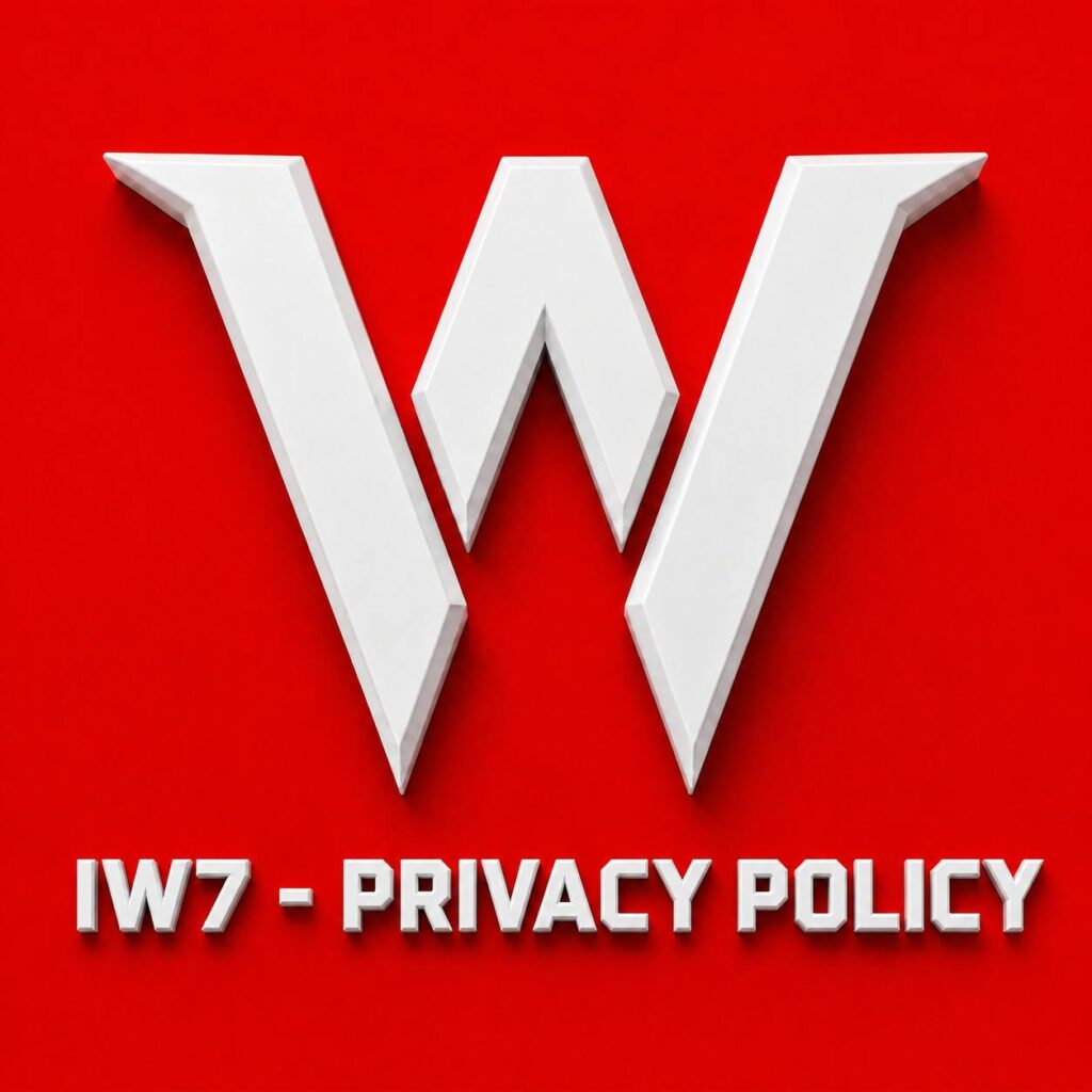 IW7 Game app dashboard showcasing gaming categories, rewards, and mobile accessibility.