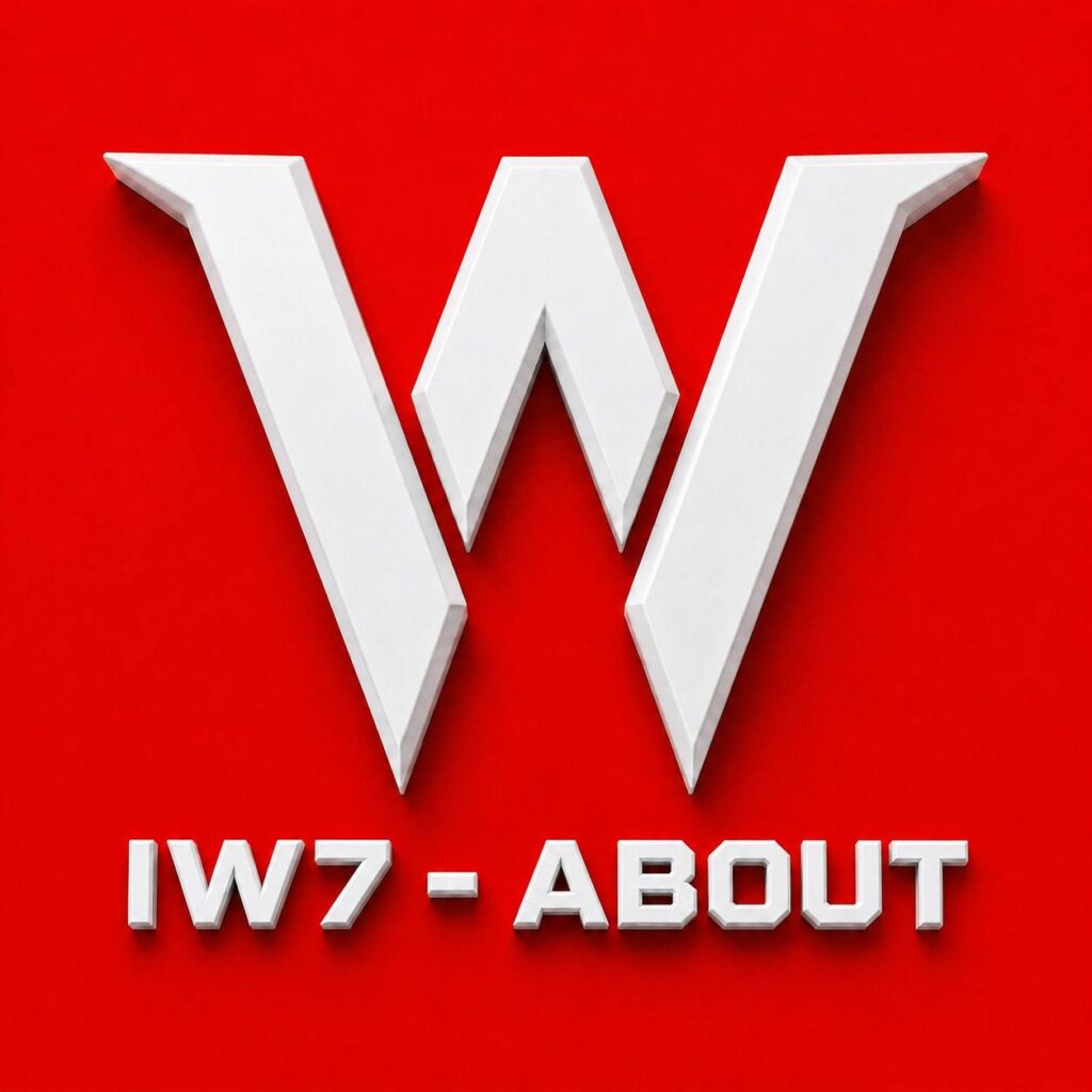 IW7 Game mobile application featuring modern design, quick login access, and gaming entertainment.